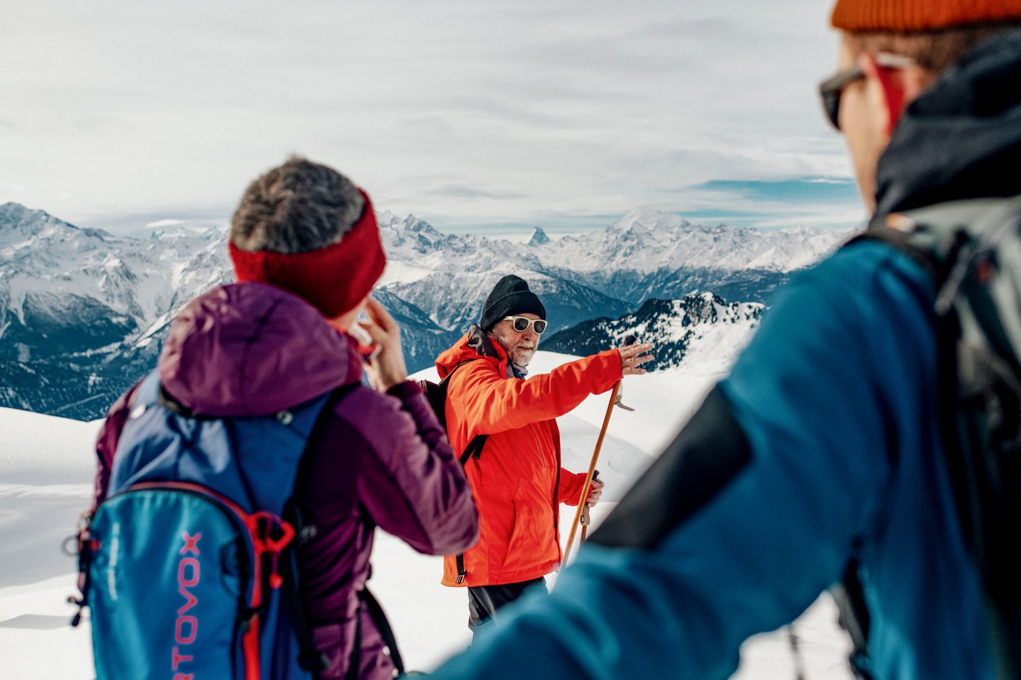 Geführte Schneeschuhtour Aletsch Arena